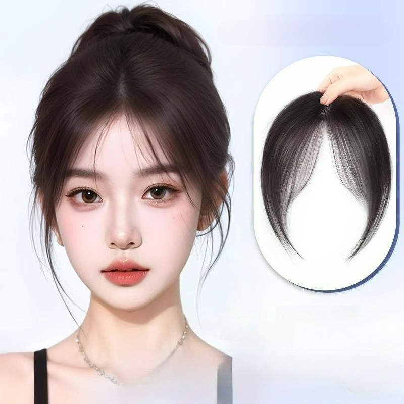 Ultra leve cabelo humano franj - Seamless Clip In Hair Extensions Human Hair avaliação e preço
