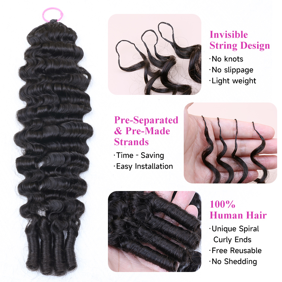 Cabelo Humano 100% Cacheado Bi - Hair Bundles avaliação e preço