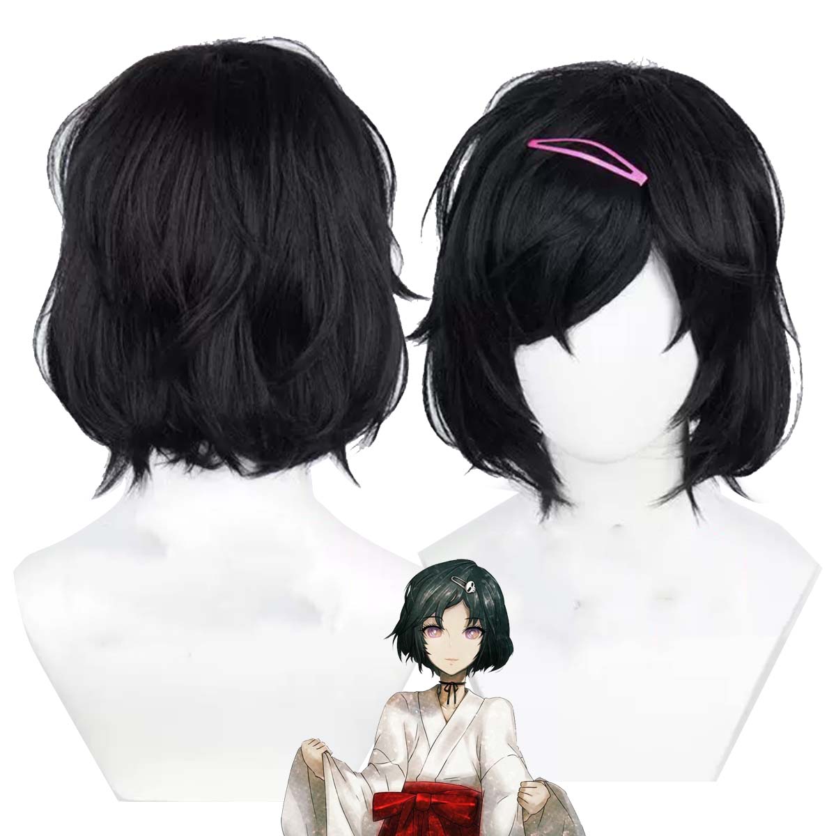 Peruca feminina de cabelo pret - Synthetic Braided Wigs For Black Women avaliação e preço