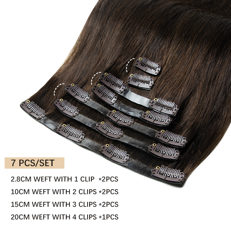 Grampo grosso invisível do plu - Invisible Tape In Extensions Real Hair avaliação e preço
